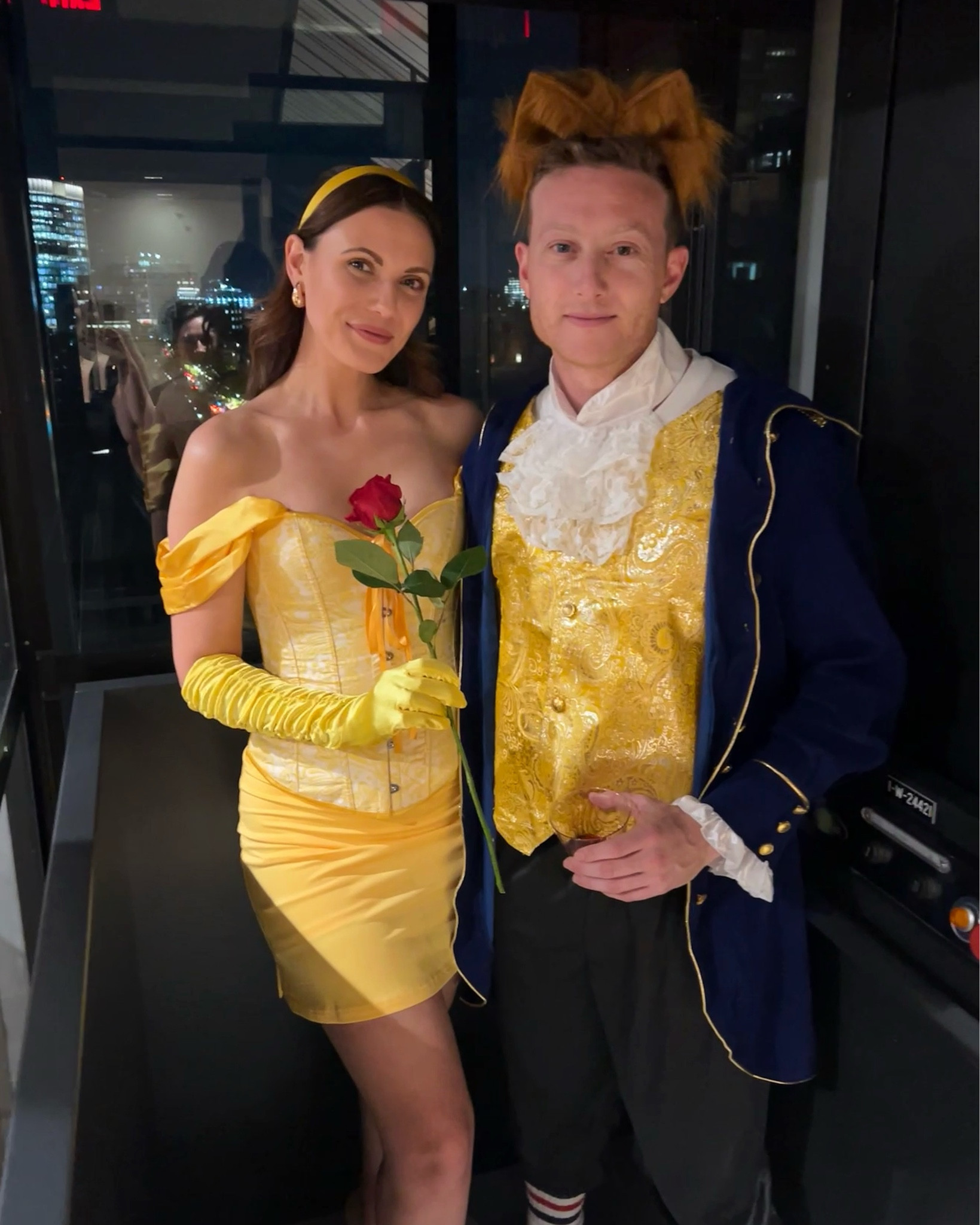 Last years couples Halloween costumes! Beauty & the beast costume / Belle costume 🌹💛 
Corset is sold out but I linked a bunch of others! 

#LTKHalloween #LTKFindsUnder50 #LTKFindsUnder100