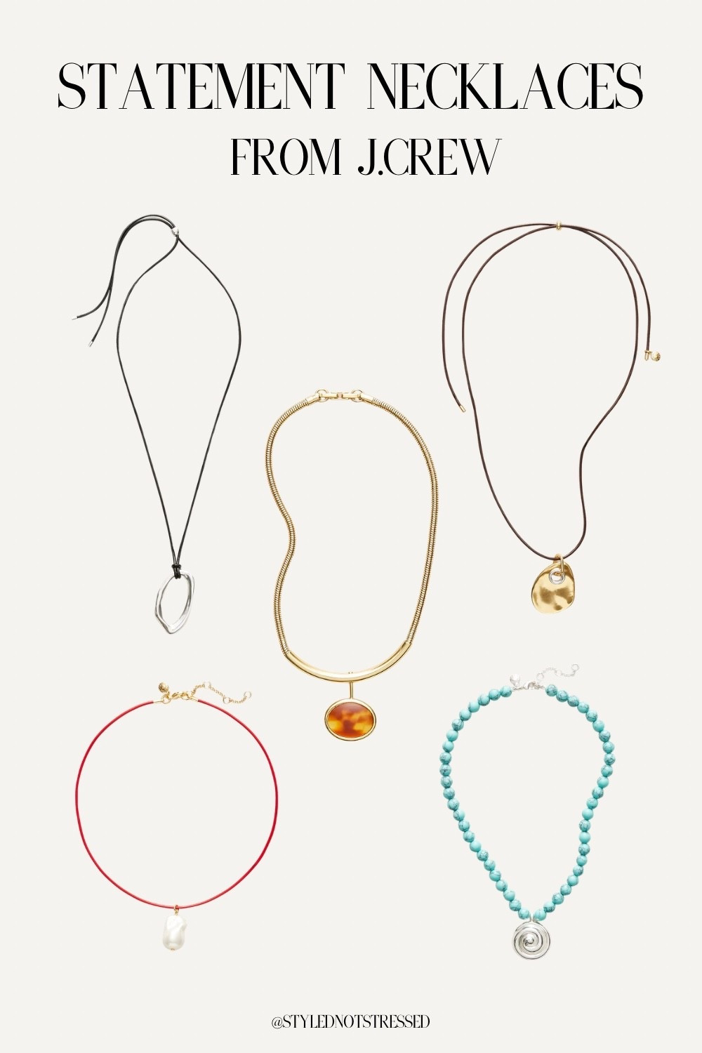 J.Crew statement necklaces that instantly elevate any outfit. Perfect for adding interest to simple tops, dresses, or blazers. Easy way to make everyday outfits feel more styled without overthinking it.

#LTKStyle #LTKAccessories #LTKFinds #JCrew #StatementNecklace #JewelryInspo #AccessoryStyle #GoldJewelry #LayeredJewelry #EverydayStyle #SpringAccessories #CapsuleWardrobe #OutfitElevated #MinimalStyle

#LTKFestival #LTKootd #LTKWorkwear