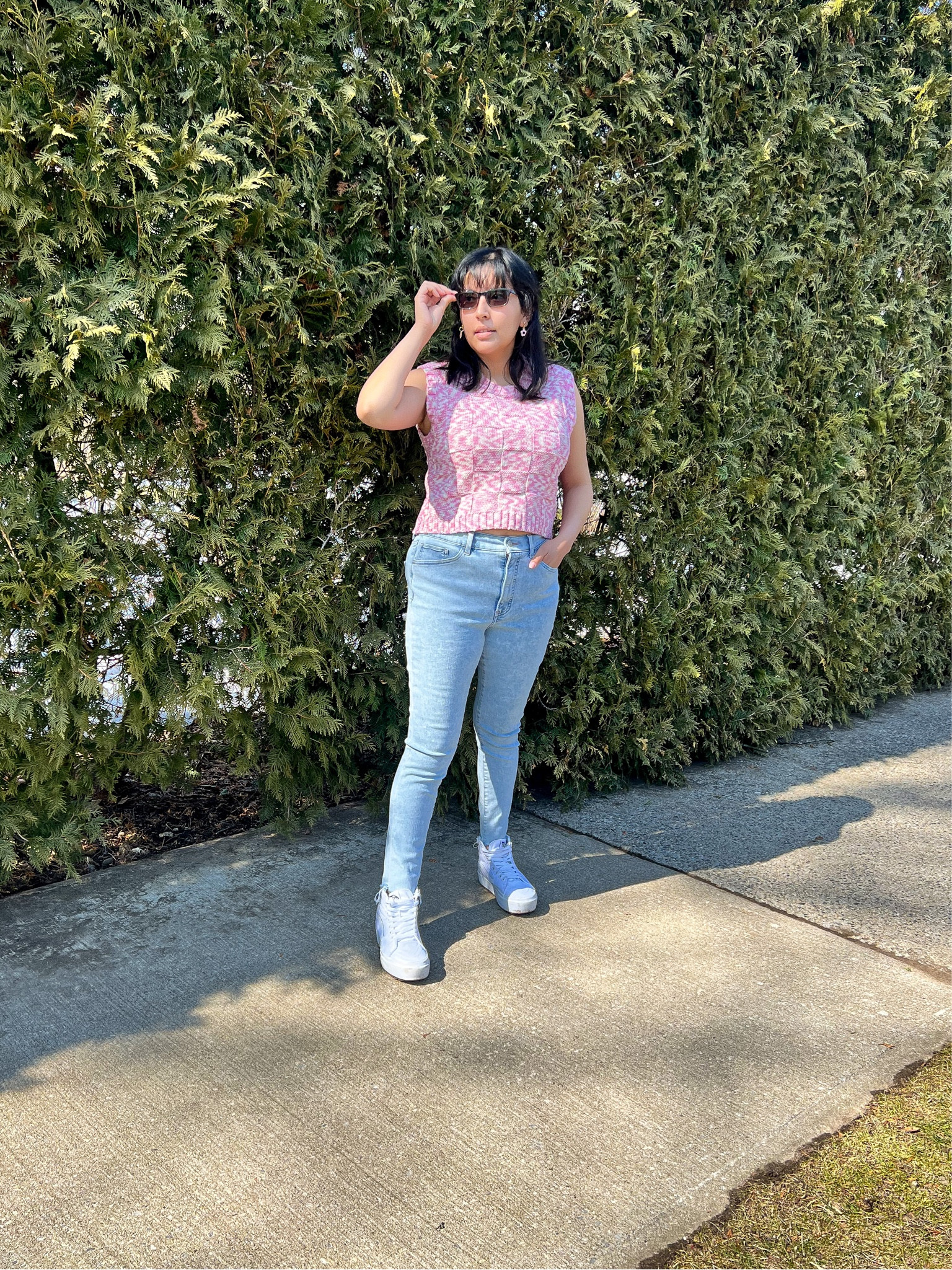 Steve Madden Top & Vans Sneakers 