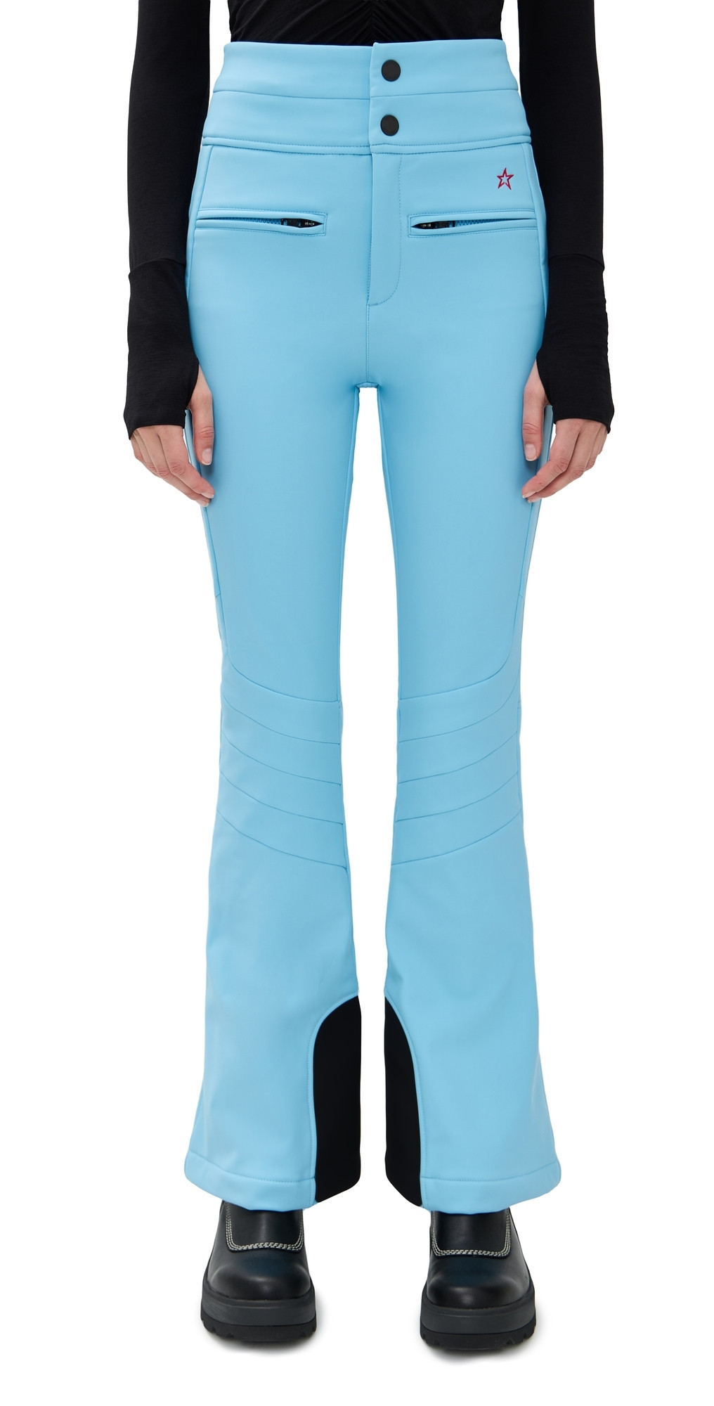 Perfect Moment Aurora High Waist Ski Pants Alaskan Blue S | Shopbop