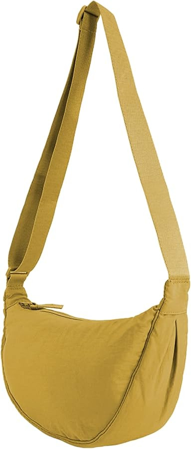 Crossbody Bag Hobo Sling Crescent Bag Women Men Trendy Small Shoulder Bag Purse Dumpling Bag Casu... | Amazon (US)