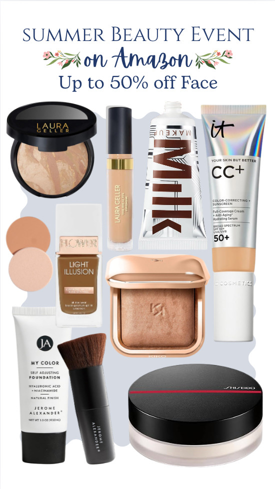The Amazon Summer Beauty Sale is happening now!! Save up to 50% on products for your base!! 

 #LTKselfcare #LTKSaleAlert #LTKBeauty