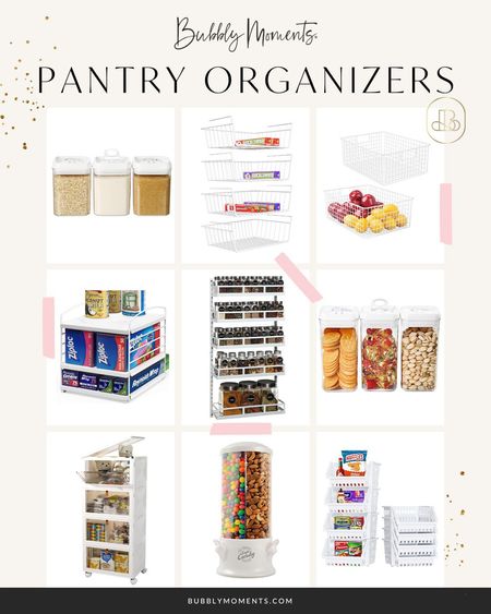 Transform your pantry with Amazon's top-rated organizers! Our durable and versatile storage solution helps you maximize space and maintain order. Perfect for dry goods, snacks, and spices, these organizers make meal prep a breeze and keep your kitchen looking stylish. Say goodbye to clutter and hello to a beautifully organized pantry that makes finding what you need easier than ever. Shop our selection today and elevate your kitchen organization! #LTKhome #LTKfindsunder100 #LTKfindsunder50 #PantryOrganization #KitchenStorage #AmazonFinds #HomeOrganization #Declutter #StorageSolutions #KitchenInspo #HomeEssentials #OrganizedKitchen #EfficientLiving #AirtightContainers #PantryGoals

