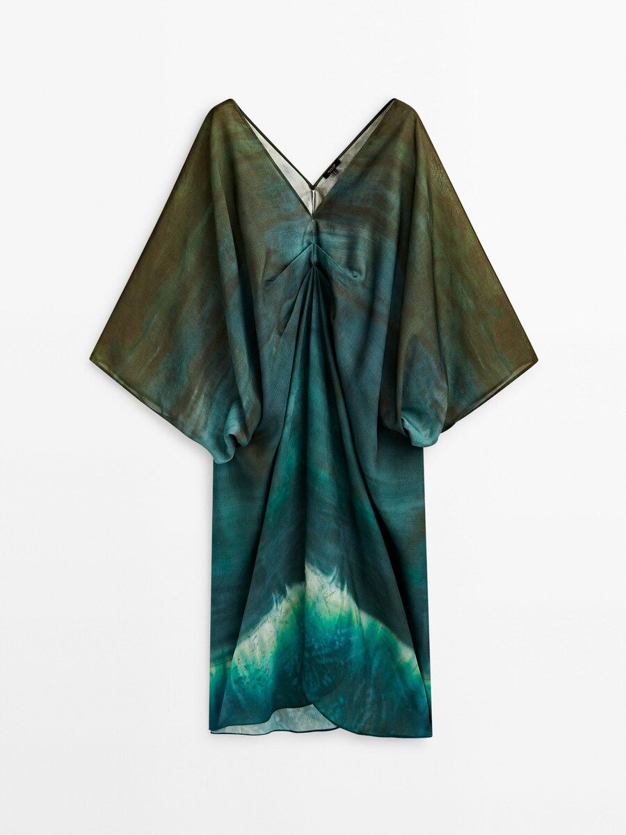 Ombré printed tunic dress | Massimo Dutti (US)