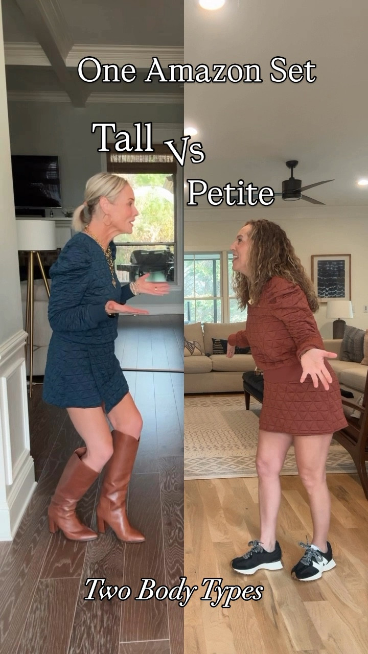 The cutest quilted set from Amazon!  Perfect for tall or petite!  It's actually shorts but looks like a skirt!  Comes in several colors and fits true to size!!


#LTKStyleTip #LTKFindsUnder50 #LTKOver40