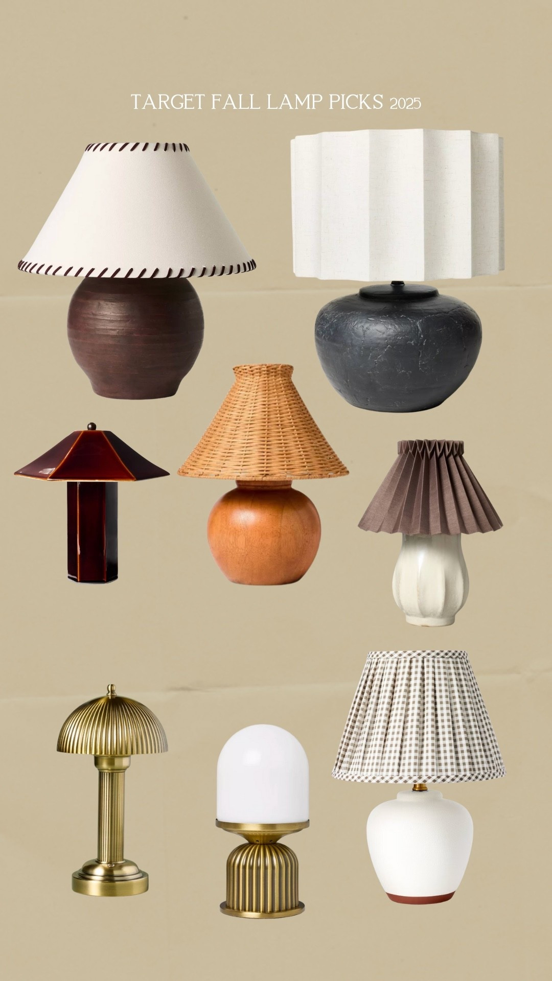 Best lamps at target fall collection 2025

#LTKSaleAlert #LTKSeasonal #LTKHome