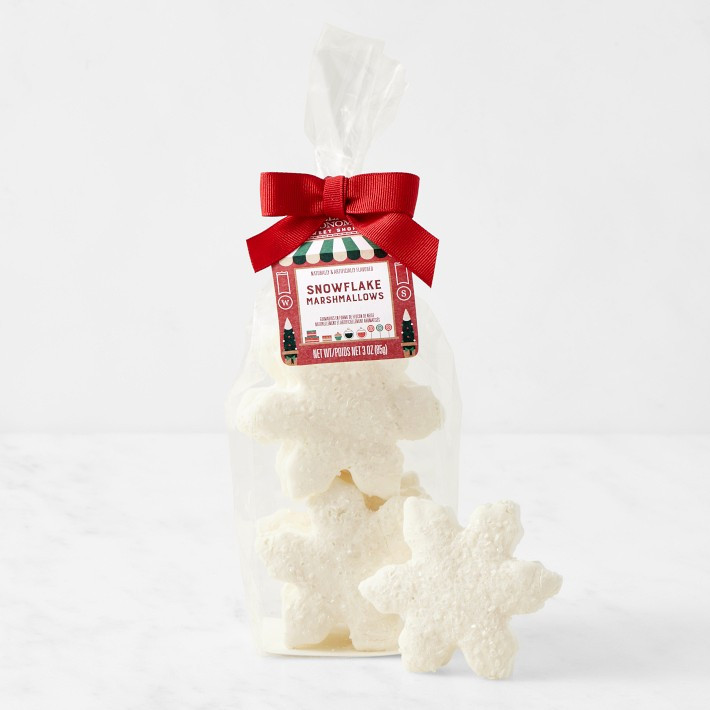 Snowflake Marshmallows in Cello | Williams-Sonoma