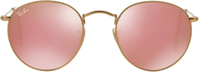 Ray-Ban RB3447 Round Metal Sunglasses + Vision Group Accessories Bundle | Amazon (US)