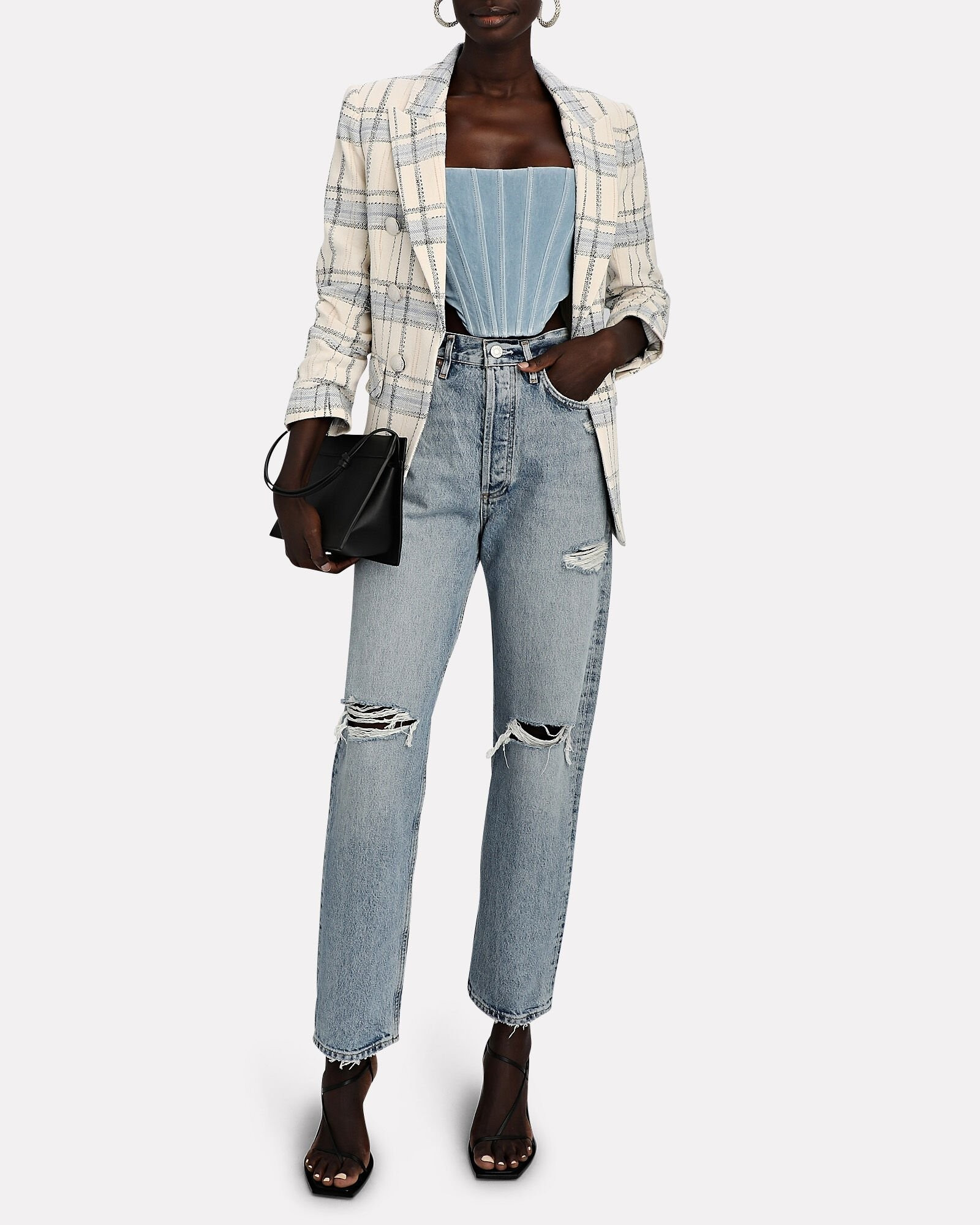 Beacon Plaid Dickey Jacket | INTERMIX