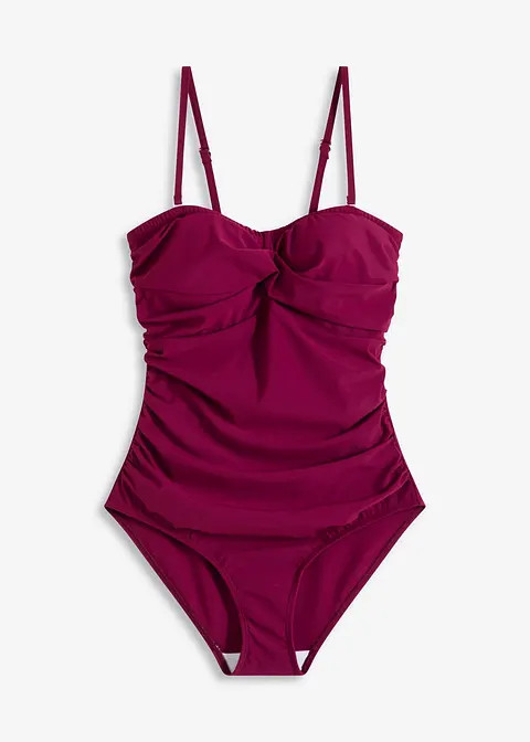 Medium Shape-Badeanzug mit Wickeloptik | Bonprix DE