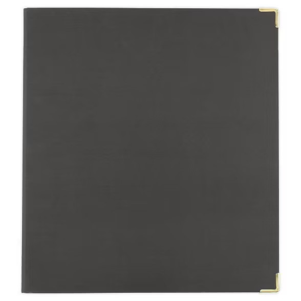 1" Ring Binder Black - Sugar Paper Essentials™ | Target