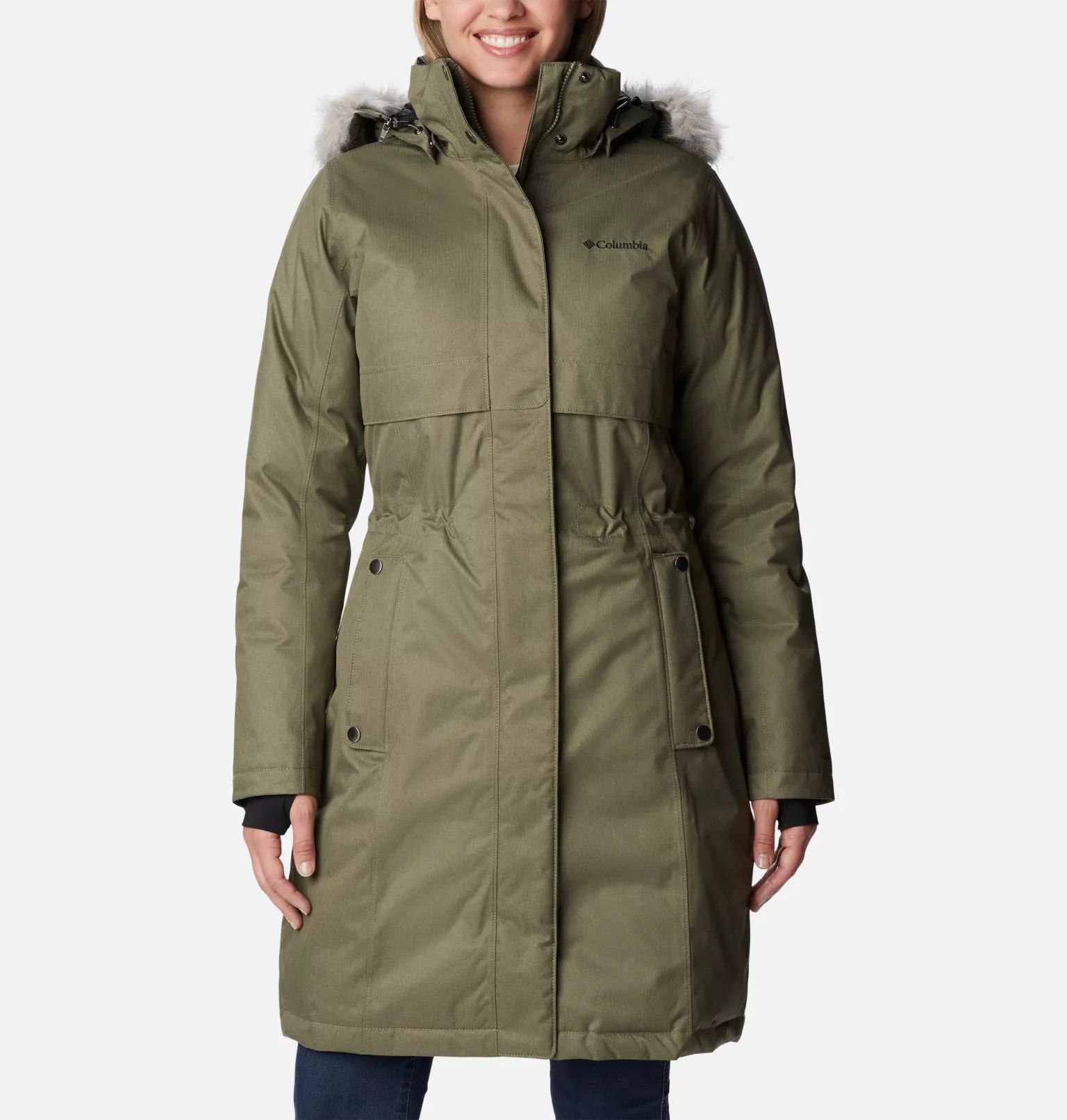 Women's Apres Arson™ Winter Long Down Jacket | Columbia Sportswear