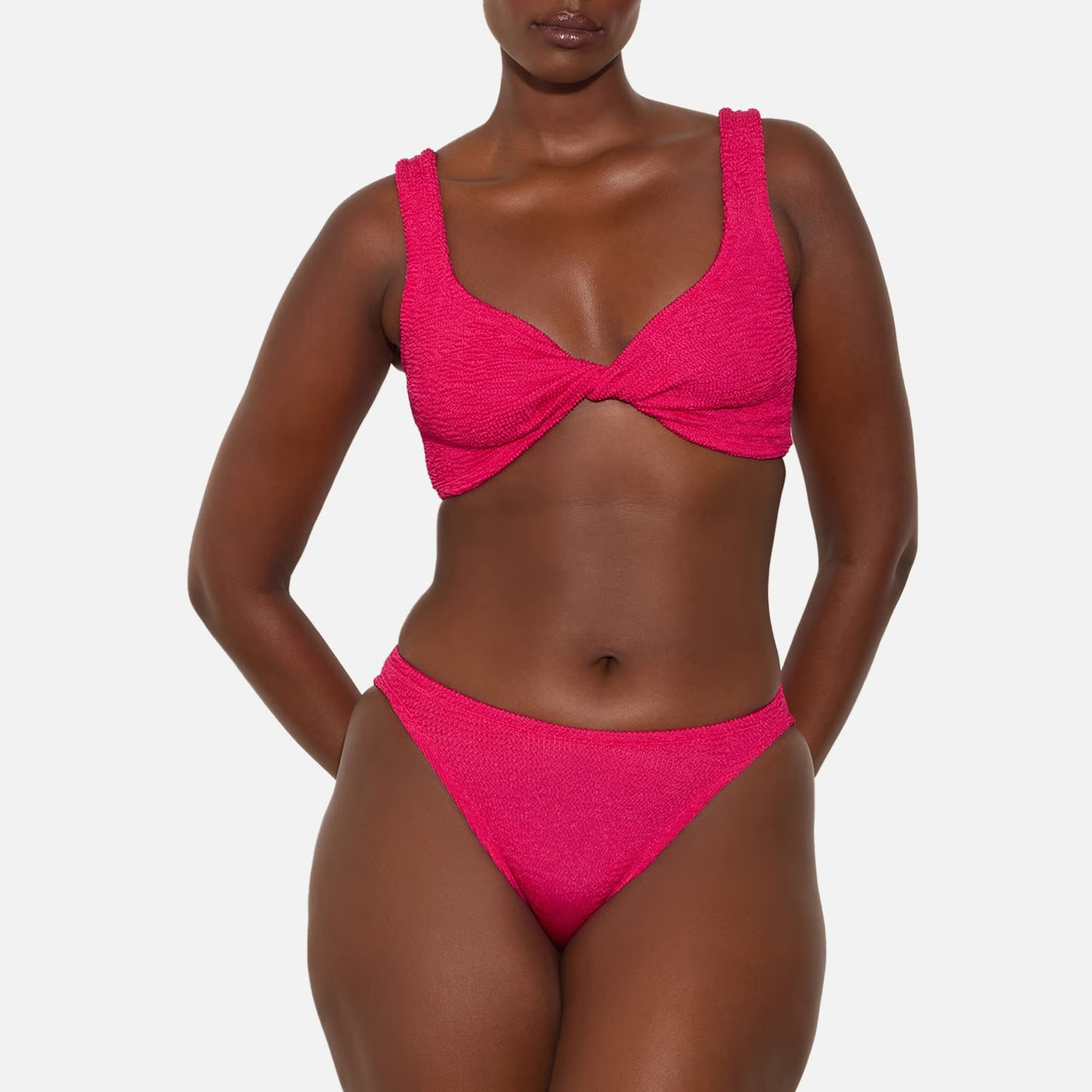 Hunza G Juno Seersucker Bikini | Coggles | Coggles (Global)