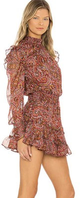 NWT Misa Gianna Dress in Bohemian Paisley M $380  | eBay | eBay US