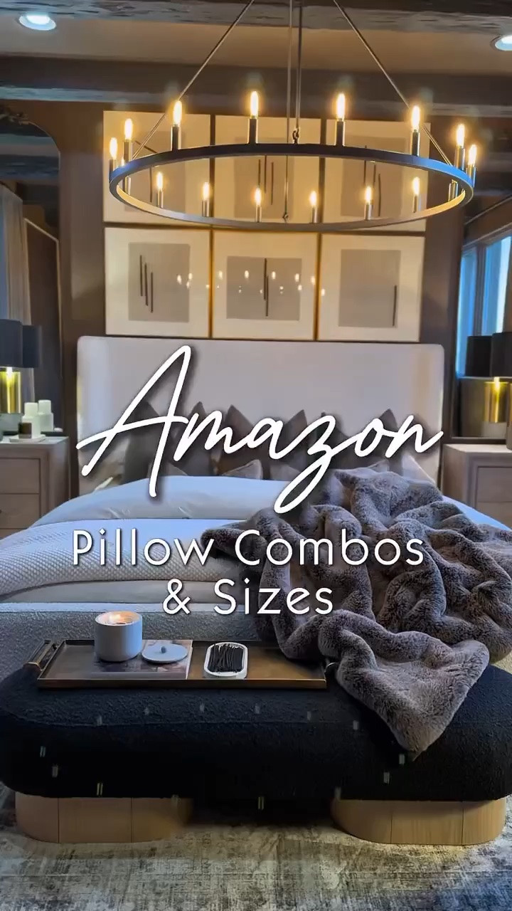 I get asked so much about my pillow covers and inserts, so here are all my tips and tricks that are long overdue! 🤎🥰

My best advice, always size up for the inserts! Smaller covers, slightly bigger inserts! This is what makes the pillows look so plush and full! 🥰

#pillows #amaznhome #amazonfinds #pillowcovers #livingroominspo #bedroominspo #styletips #bedding #beddinginspo #interiordesign #homedecor #interiordecor 
#LTKStyleTip #LTKFindsUnder100

#LTKmomlife #LTKHome #LTKSeasonal