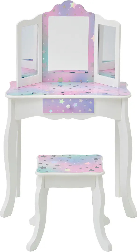 Princess Gisele Star Sky Vanity & Stool Set | Nordstrom