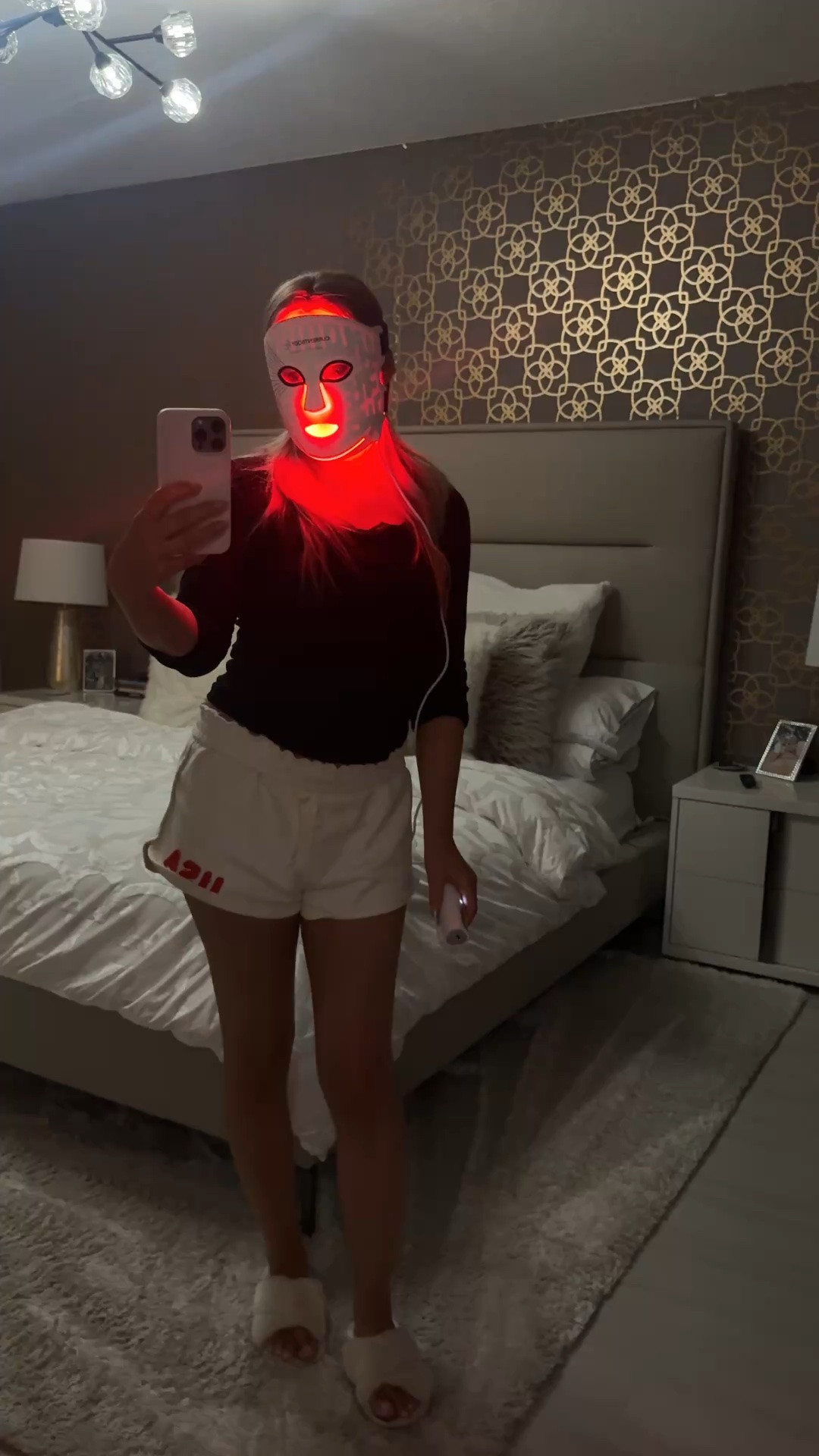 So happy with this red light therapy mask. Save 10% with code AGGIKING

@currentbody01 

#redlight #beauty

#LTKmorningroutine #LTKselfcare #LTKBeauty