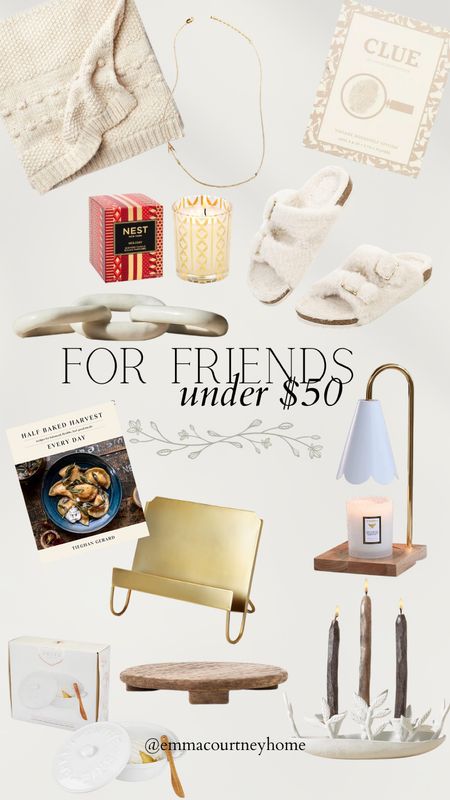Gift ideas for friends under $50 

#LTKGiftGuide #LTKHoliday #LTKhome