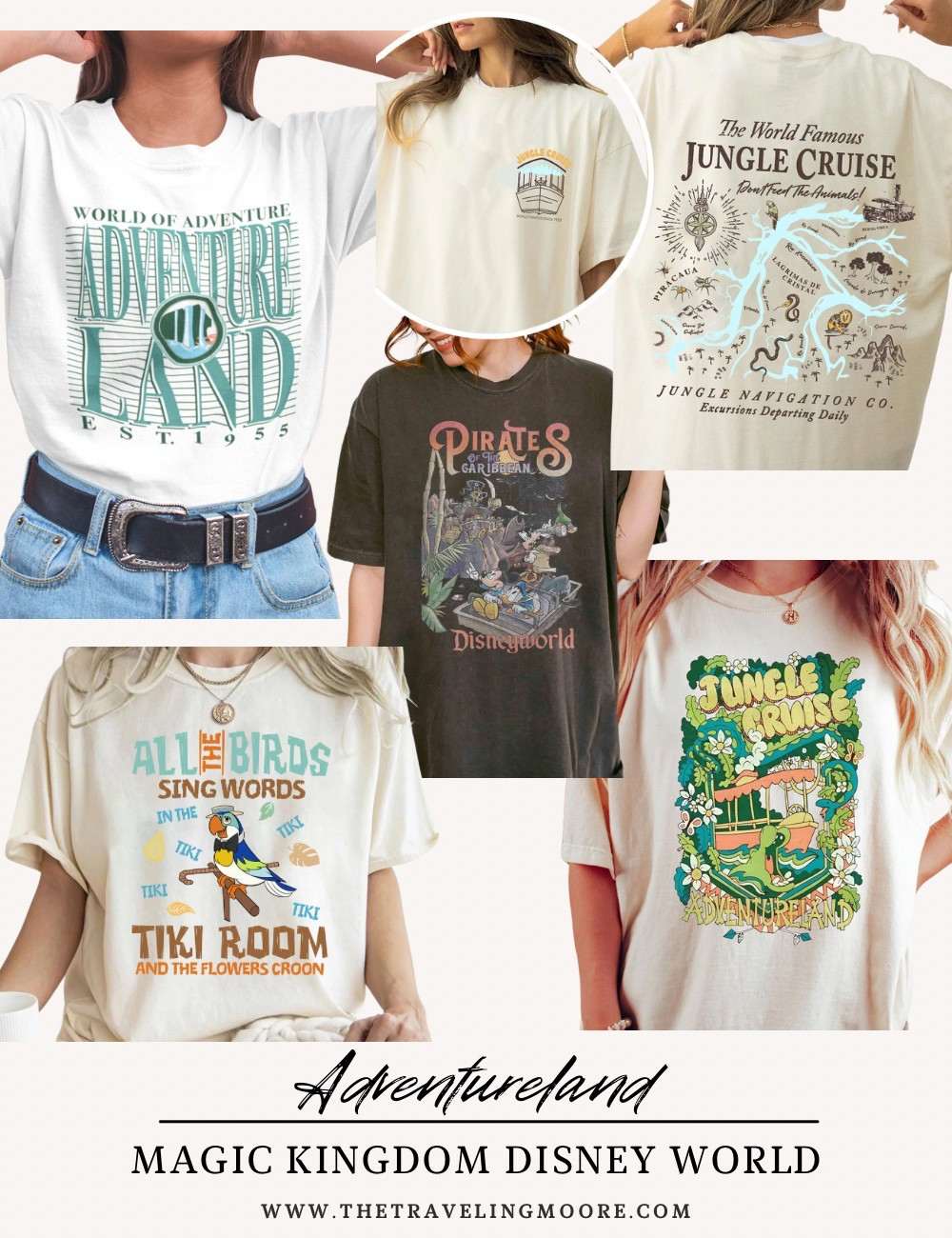 What to wear to Disney World - Adventureland, jungle cruise, tiki room 

#LTKTravel