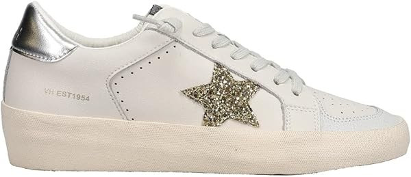 VINTAGE HAVANA Magneev - Sneakers for Women - Leather Upper - Cushioned Insole - Round Toe Silhouette White Multi | Amazon (US)