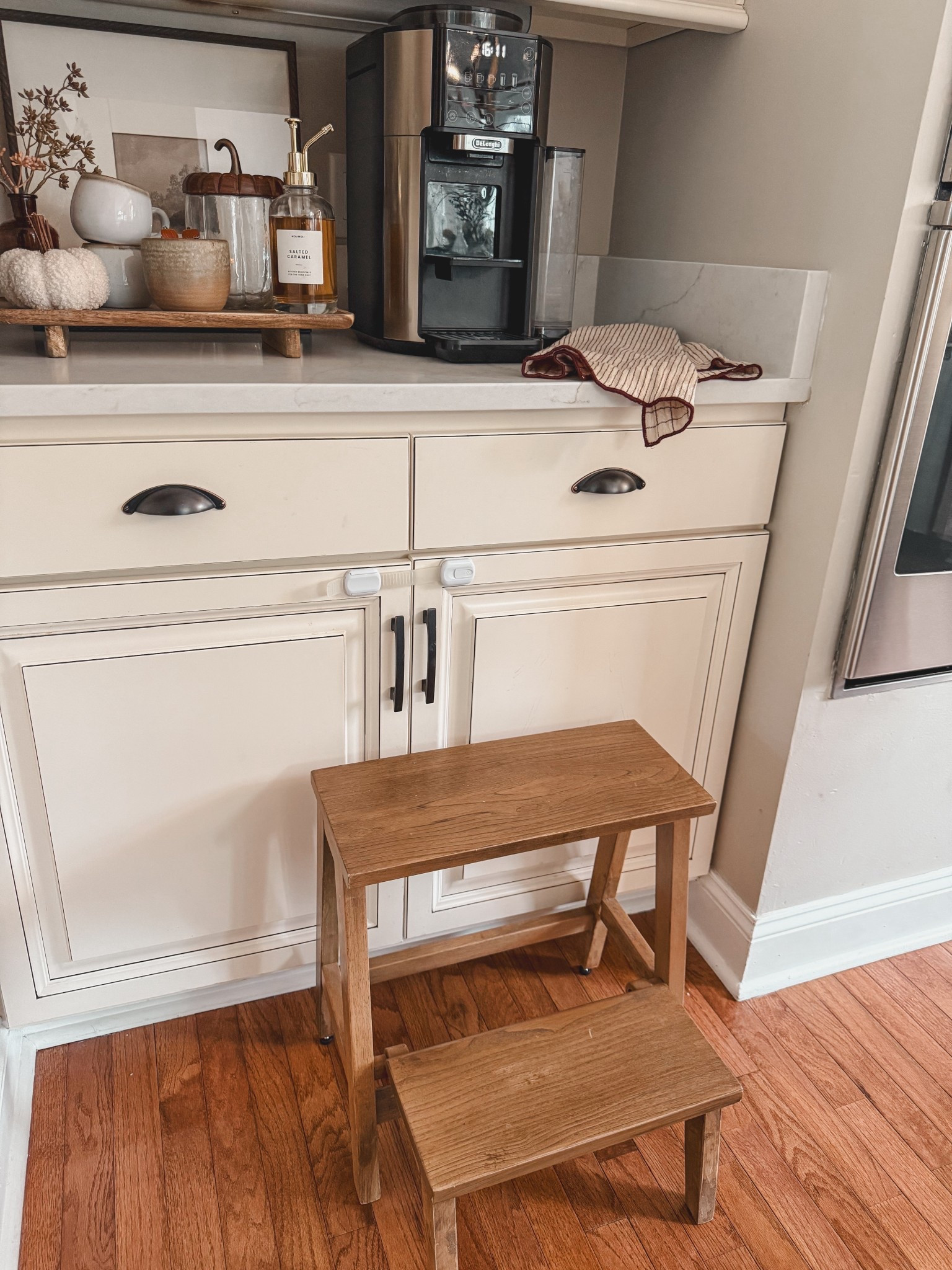 BACK IN STOCK - my favorite kitchen stool for the kids and to reach for the things on the top cabinet shelf! 🤌🏻🙌🏻

#LTKSeasonal #LTKFindsUnder100 #LTKHome