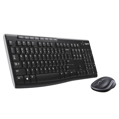 Logitech MK270 Wireless Keyboard And Mouse Combo For Windows, 2.4 GHz Wireless, Compact Mouse, 8 ... | Amazon (US)