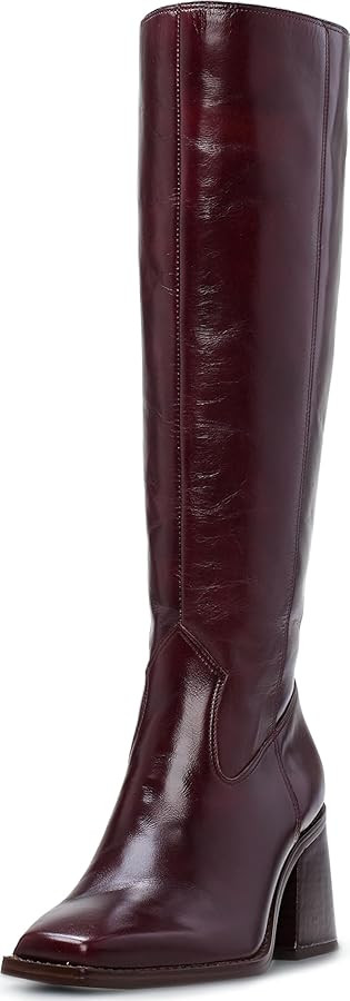 Vince Camuto Women's Sangeti Stacked Heel Knee High Boot Fashion | Amazon (US)