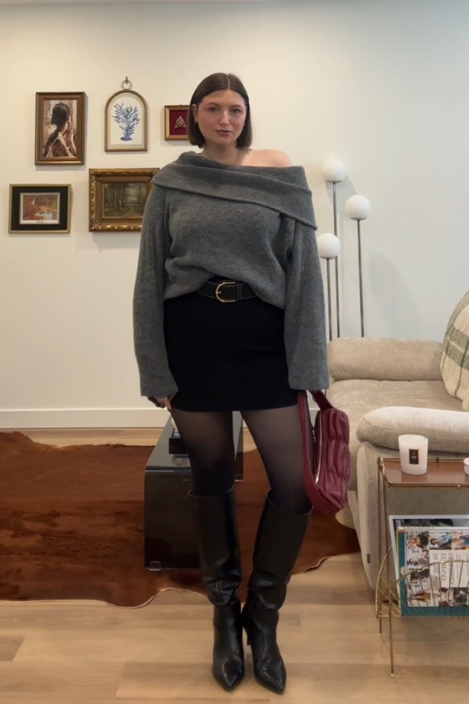 Midsize outfit, midsize going out outfit, dinner outfit, winter style, curvy fashion 

#LTKstyletip #LTKcanada #LTKmidsize