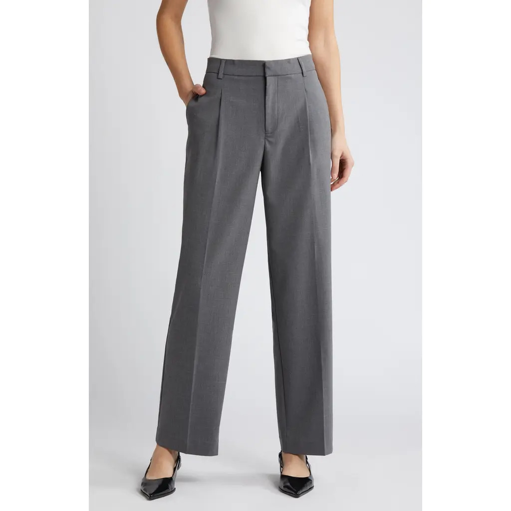 MANGO Cesi Trousers in Grey at Nordstrom, Size 14 | Nordstrom