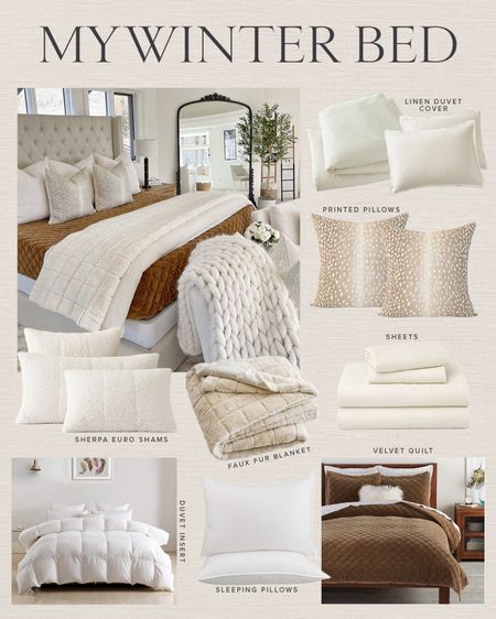HOME \ my cozy winter bed!

Bedding
Bedroom decor
Walmart
Pottery barn 
Amazon 

#LTKsalealert #LTKhome #LTKSeasonal