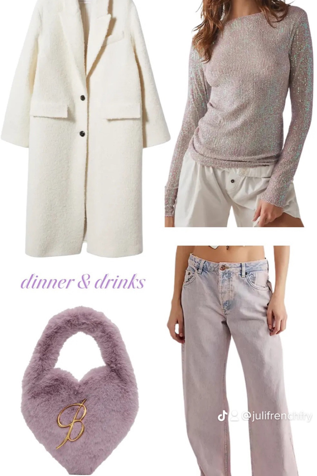 Valentine’s Day outfit idea #3: dinner and drinks! Purple instead of pink💜

#LTKfit #LTKstyletip #LTKGiftGuide