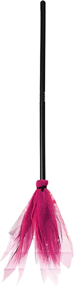 Raeneomay 1 PC Witch Broom Halloween Decor Witch Flying Broomstick Dance Party Costume Props Dress U | Amazon (US)