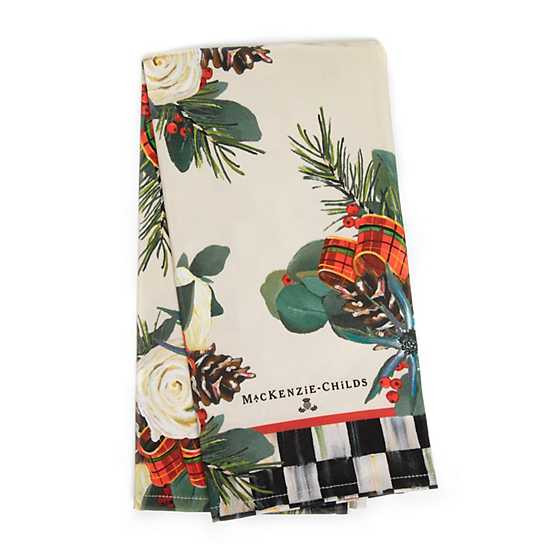 Scottish Bouquet Dish Towel | MacKenzie-Childs