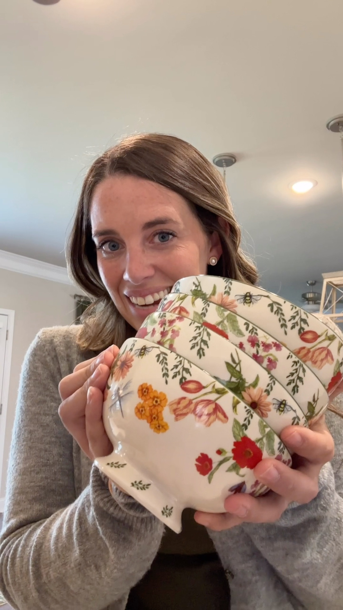 Finally upgraded to this nice set of bowls from Anthropologie! I am a sucker for a floral dish. I was in desperate need to get rid of some of my old dishes I have had for way too long 😅 I am in love with these! It comes as a set of 4!

#LTKHome #LTKFindsUnder100