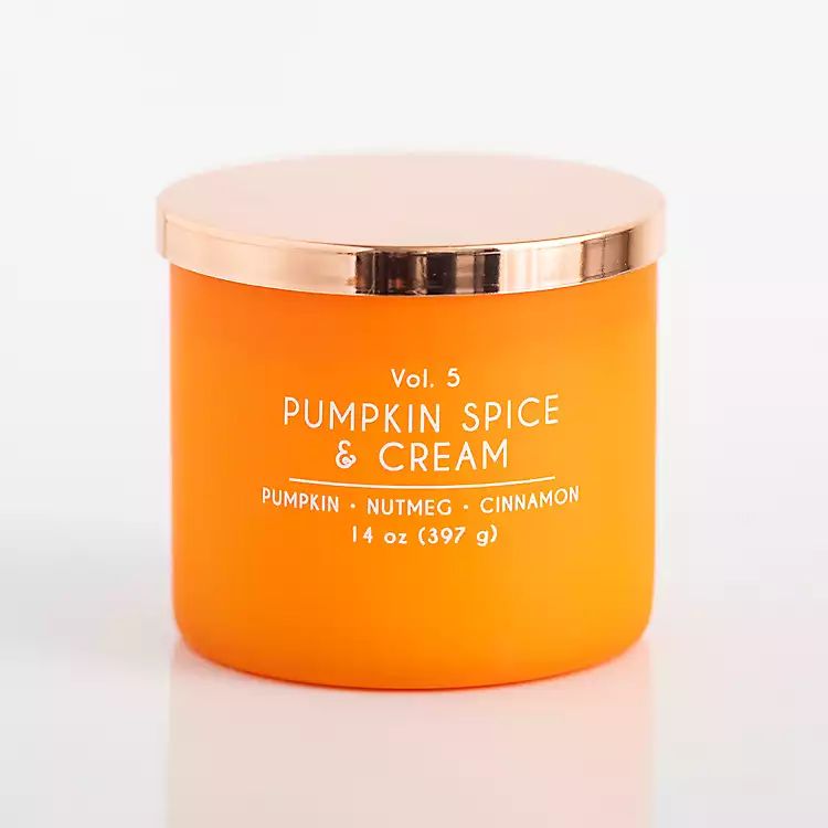 Pumpkin Spice and Cream Jar Candle | Kirkland's Home