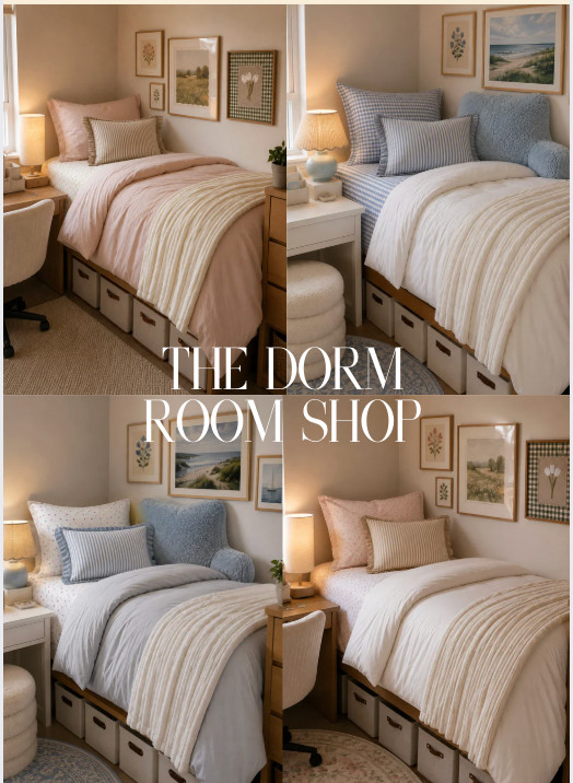 Dorm Room Ready with Wayfair.com! 

 