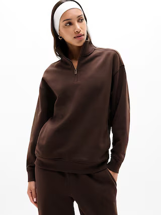 Forever Fleece 1/4 Zip Sweatshirt | Athleta