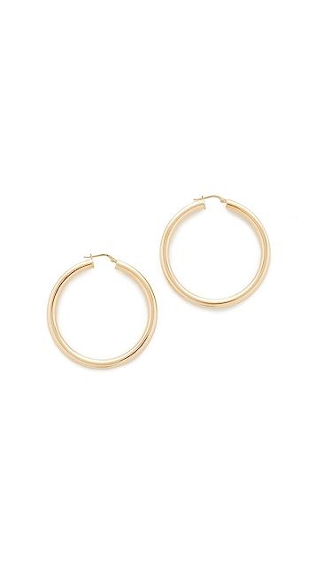 Purezza Medium Hoop Earrings | Shopbop