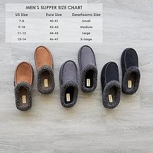 Dearfoams Men’s Brendan Indoor/Outdoor Breathable Memory Foam Clog House Shoe with Wide Widths ... | Amazon (US)