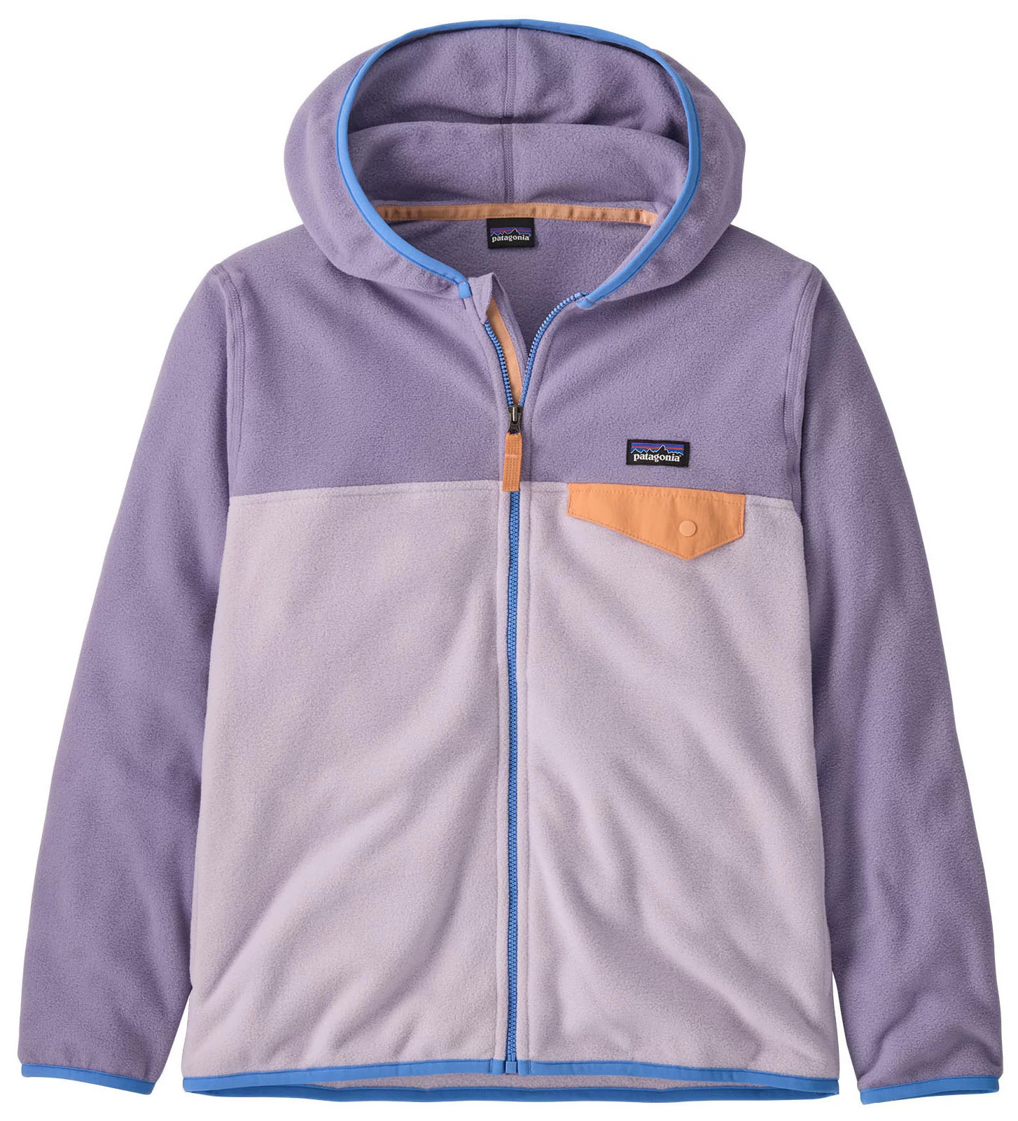 Patagonia Kids' Micro D Snap-T Fleece Jacket, Large, Foxglove Purple | Public Lands