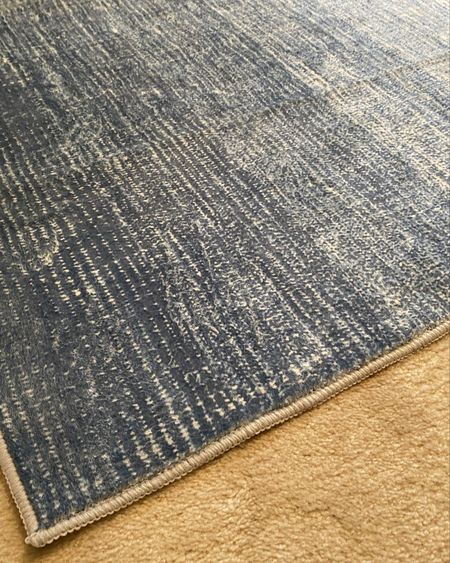 A beautiful blue ombré area rug 
💓 machine washable and so soft my cat loves sleeping on it 

#LTKHome #LTKFindsUnder100 #LTKFindsUnder50