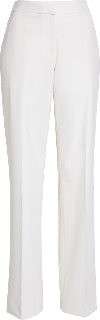 Irving Straight Leg Stretch Wool Pants | Nordstrom