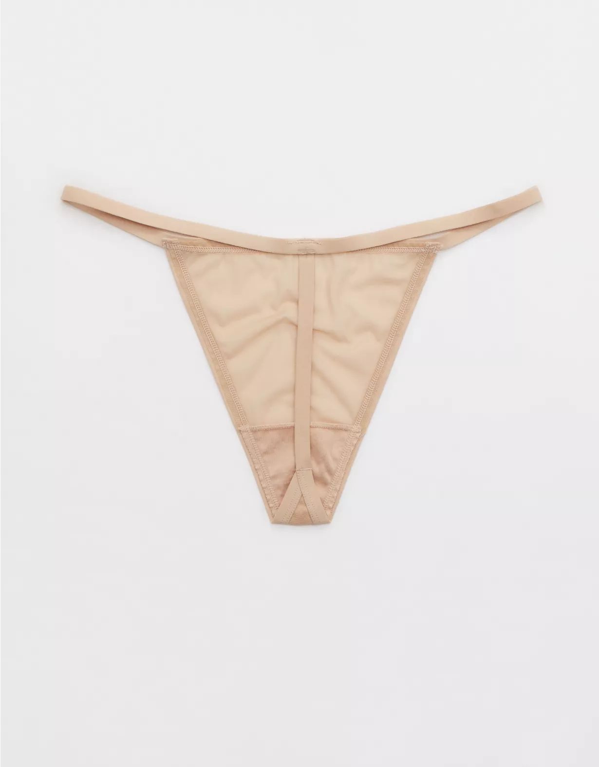SMOOTHEZ Mesh High Cut Thong Underwear | American Eagle Outfitters (US & CA)
