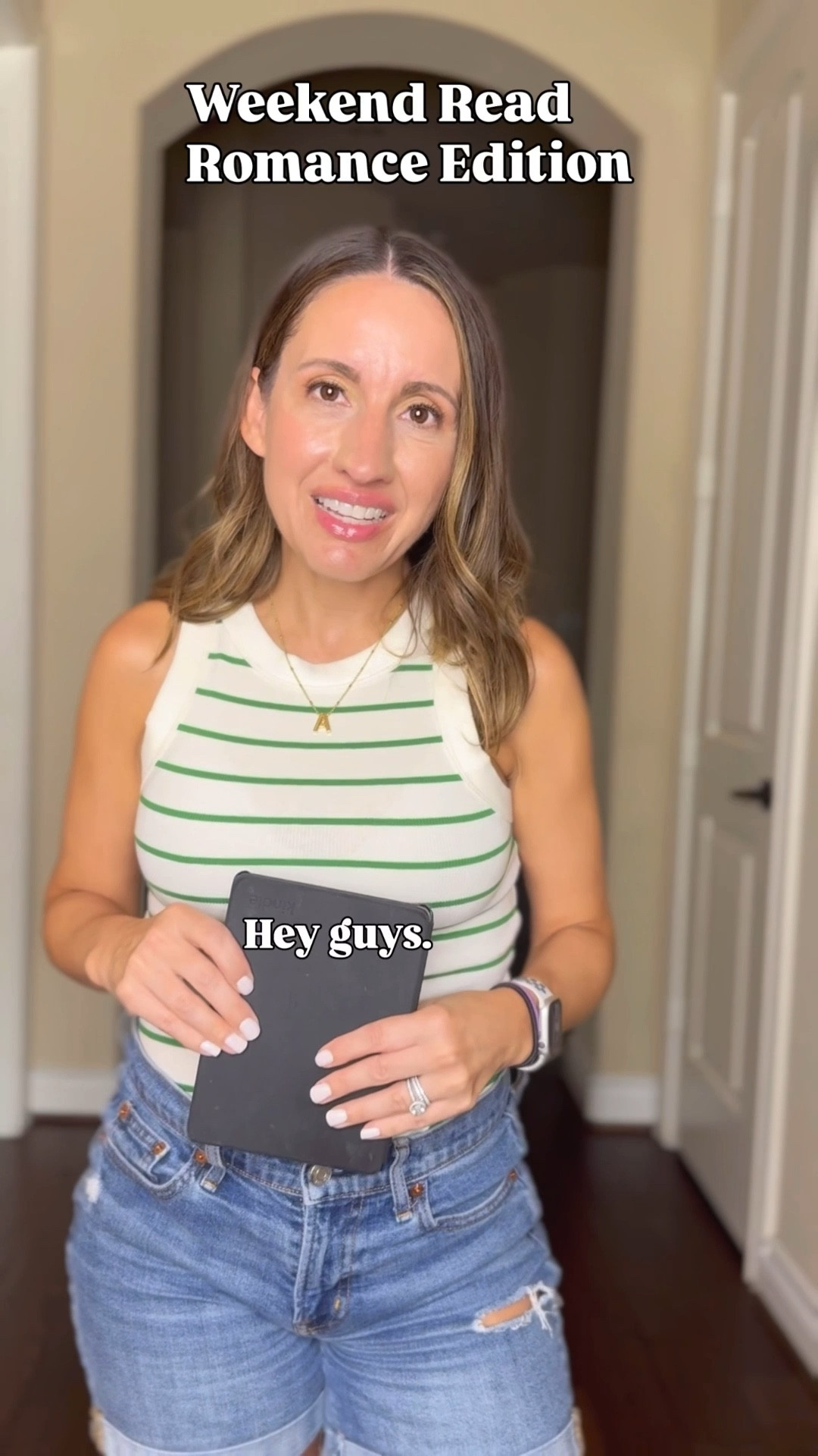 Weekend Read romance 💘 edition. 
Alright let’s chat a spicy read that’s a little taboo, but so dang good. 
This is Older by Jennifer Hartmann. She is one of those writers that I drop everything when she has something new come out. 
This is available with your Kindle Unlimited Subscription. So add it to your Kindle and let me know what you think. 
Tank top and jean shorts are very comfy. 


#LTKstorytime #LTKselfcare #LTKPetite