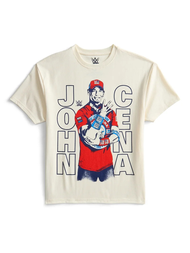 John Cena Boys Graphic Tee with Short Sleeves, Sizes 4-18 | Walmart (US)