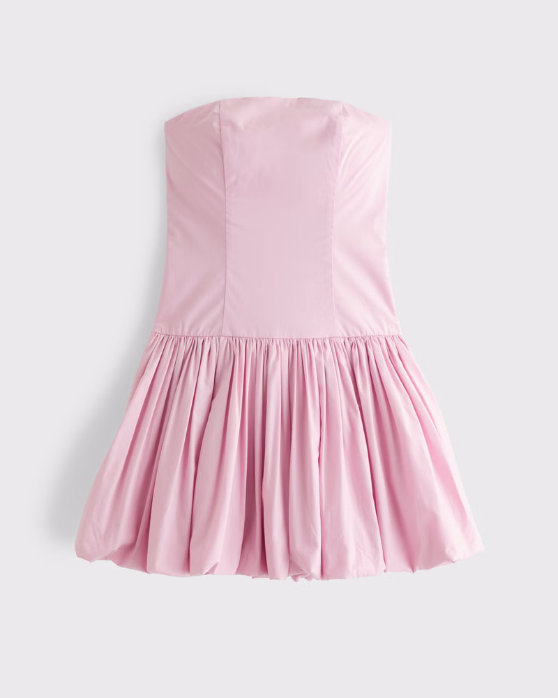 Women's Bubble Hem Mini Dress | Women's Dresses & Jumpsuits | Abercrombie.com | Abercrombie & Fitch (US)