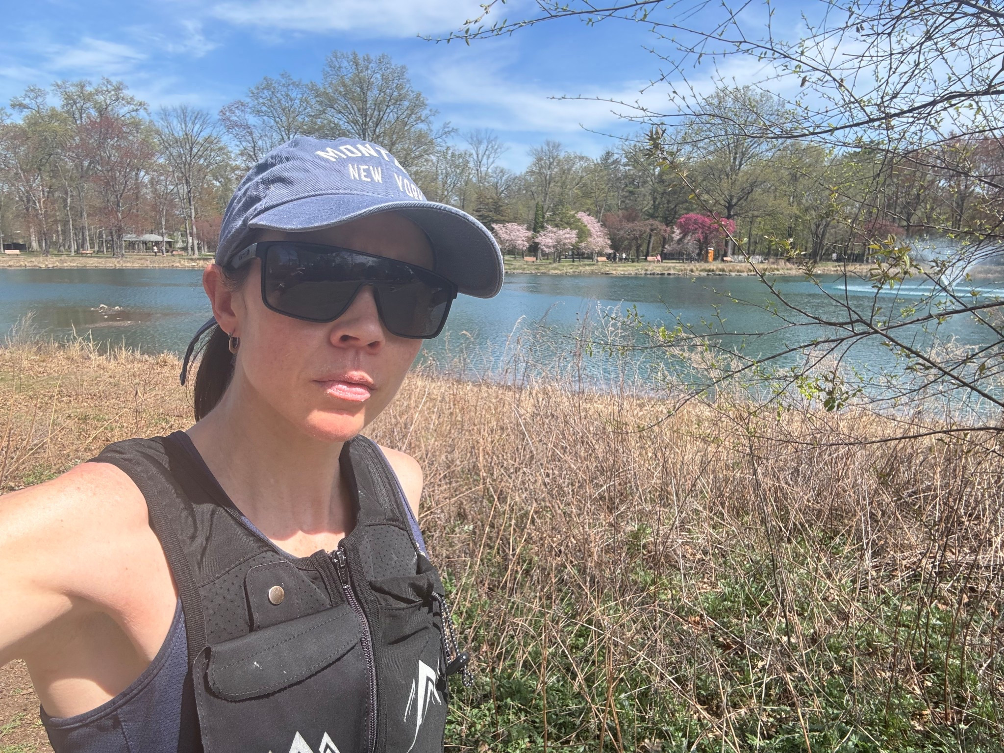 Warm Earth Day 🌎 
Did a 1 mile easy, 12 400s at track then cool down 1 mile. Saw some turtles 🐢 #RunAnywhereAnytime #Runfree 

#LTKOver40 #LTKActive
