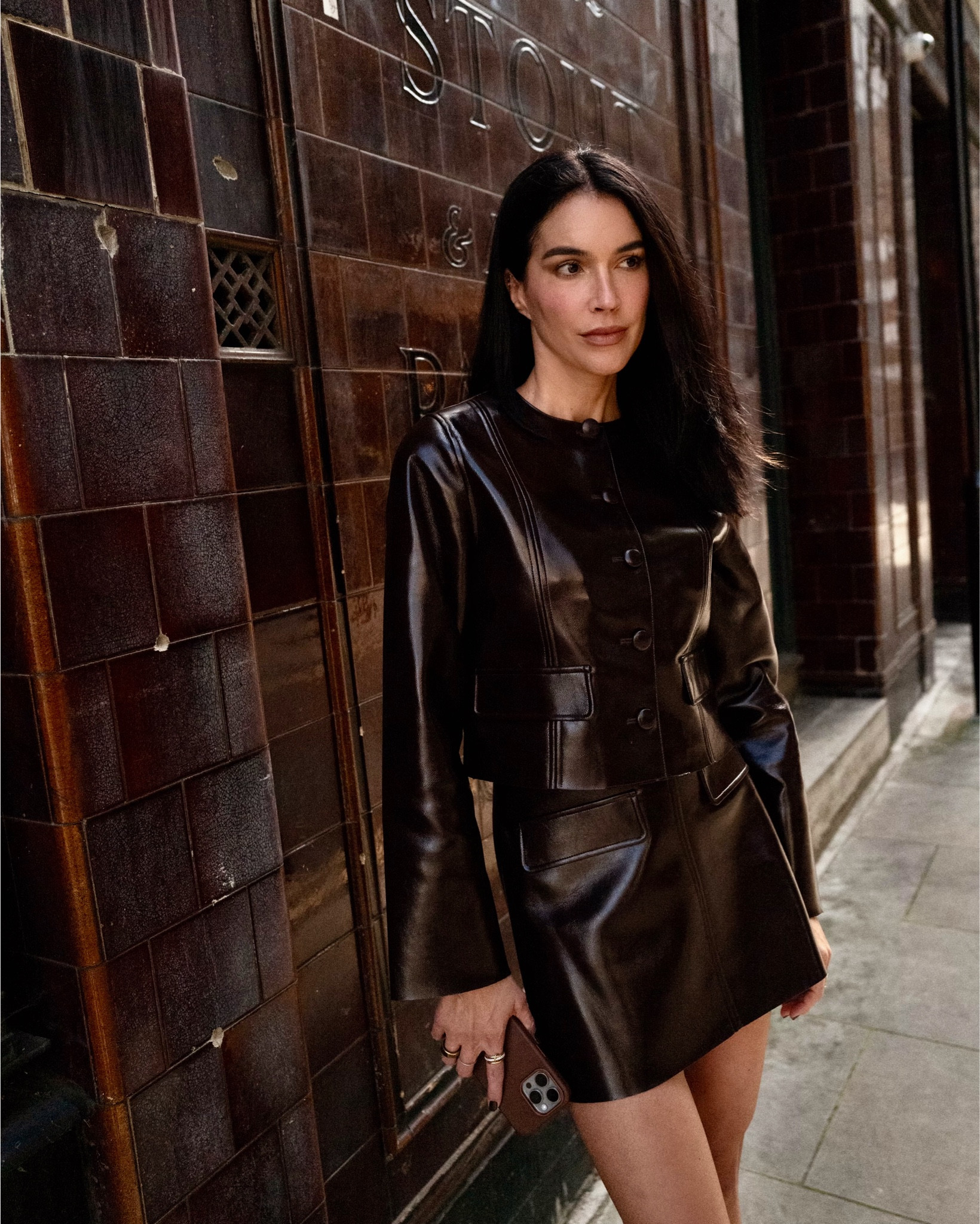 I’m loving this burgundy jacket- so chic for work or weekend! I’m 5’10 and wearing a size small. Boots fit true to size 

#LTKFindsUnder100 #LTKSeasonal