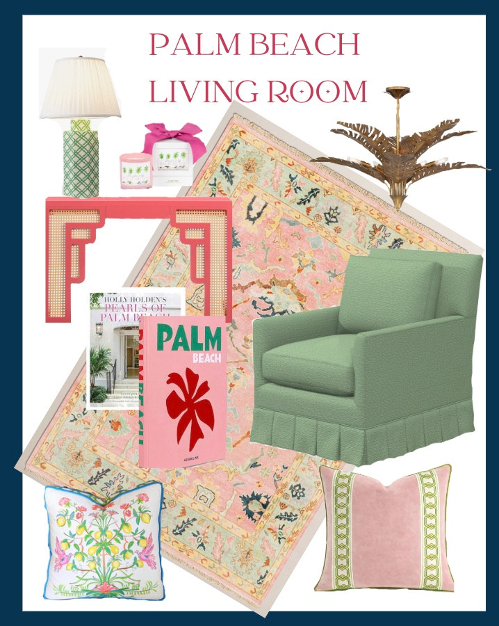 Palm Beach style is fun, vibrant, and happy. That's the perfect combination for a welcoming living room 

 #LTKHome