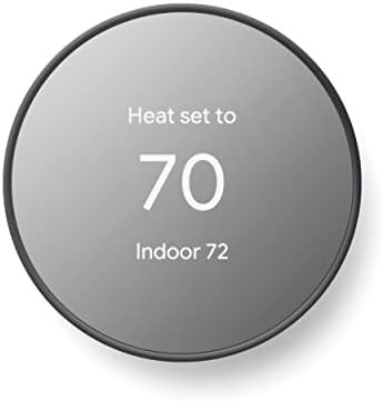 Google Nest Thermostat - Smart Thermostat for Home - Programmable Wifi Thermostat - Charcoal - - ... | Amazon (US)